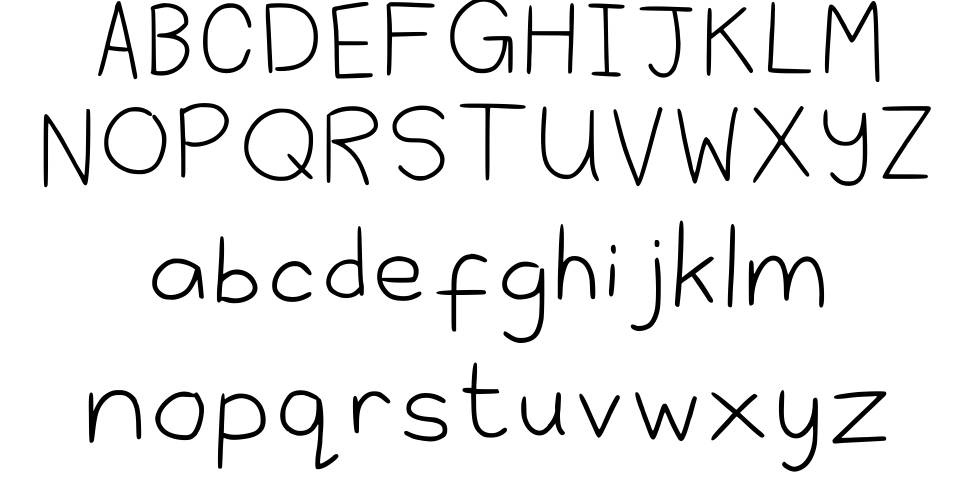 Sammy font specimens