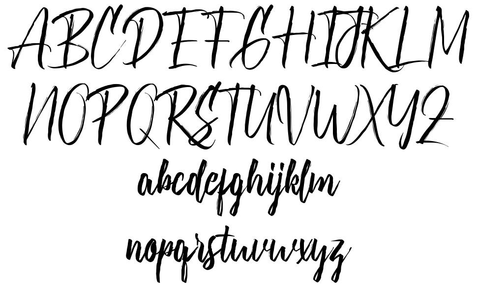 Sanpedro font Örnekler