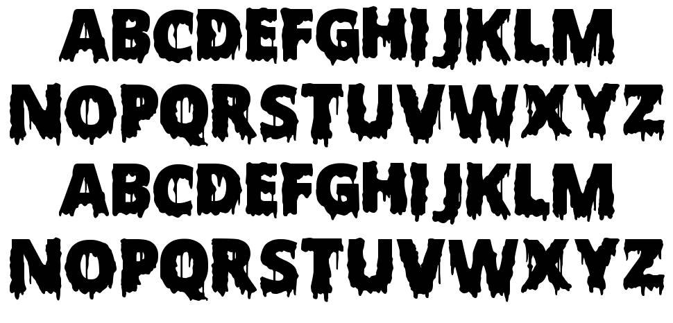 Scary Halloween Font By Phelan Riessen FontRiver