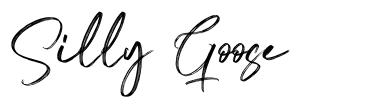 Silly Goose font