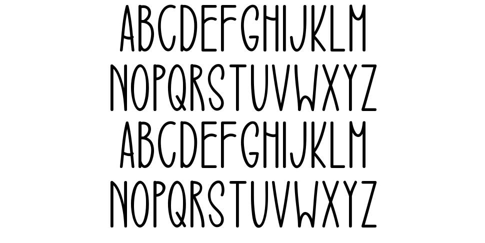 Spread Joy font Örnekler