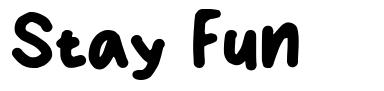 Stay Fun font