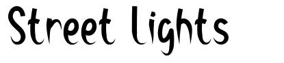 Street Lights font