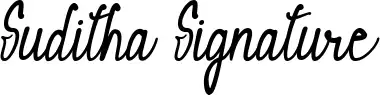 Suditha Signature