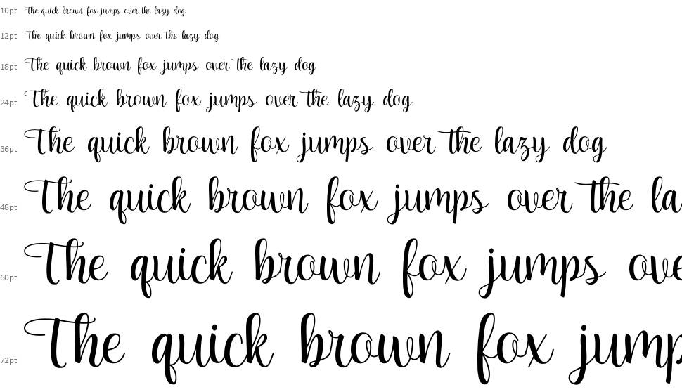 Sweety Beach font Şelale