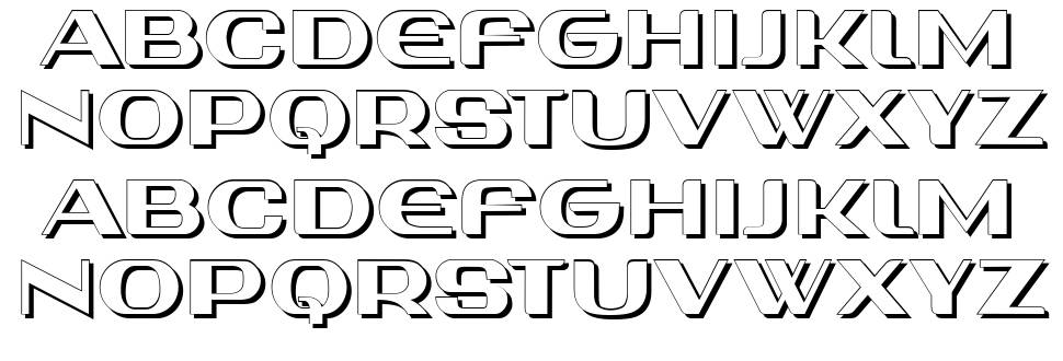 Tadia font specimens