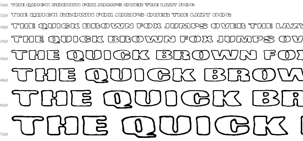 Tempo Minimo Bass font Waterfall