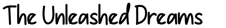 The Unleashed Dreams font