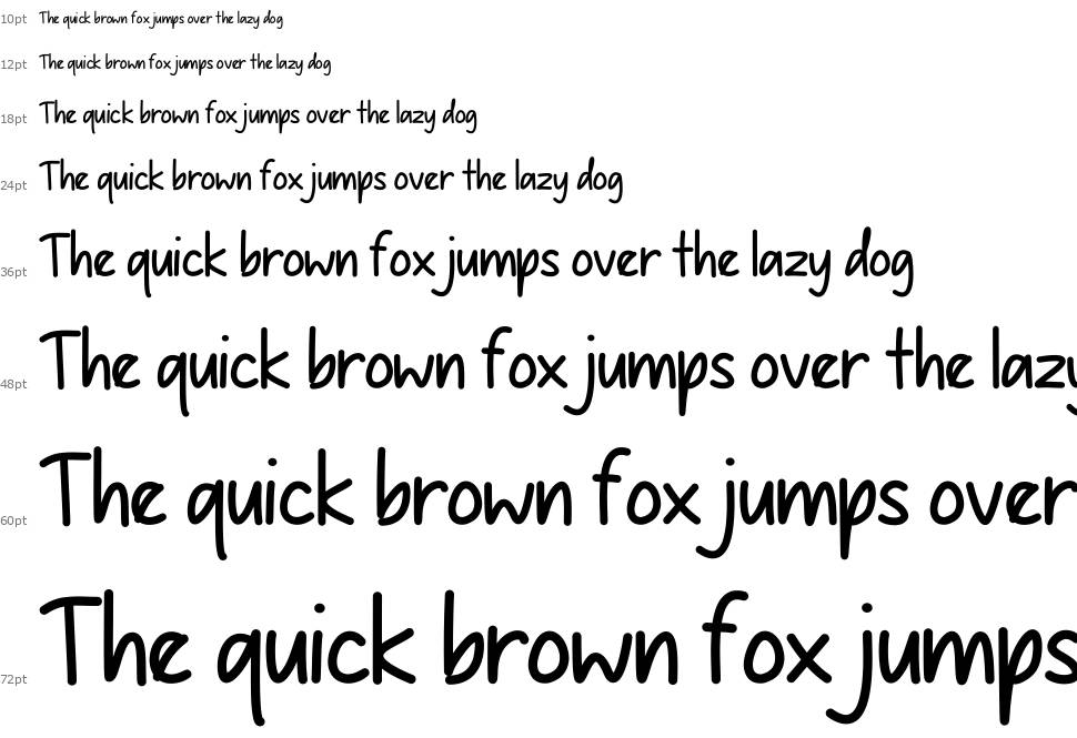 The Unleashed Dreams font Waterfall