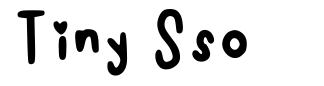 Tiny Sso font