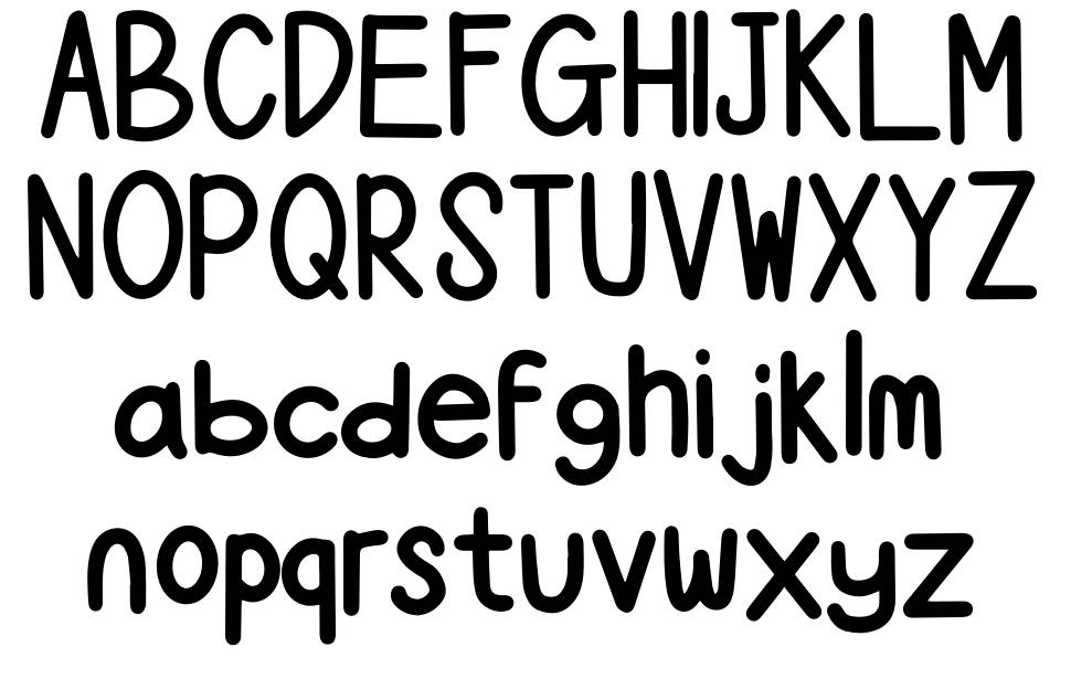 Toys Toss font specimens