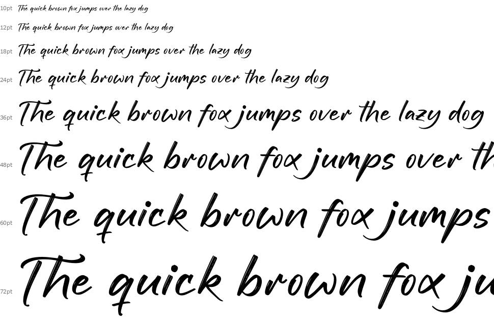 Urban Syndicate Handwritten font Şelale