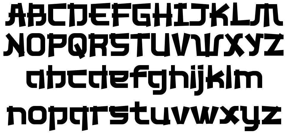 Watanabe font Örnekler