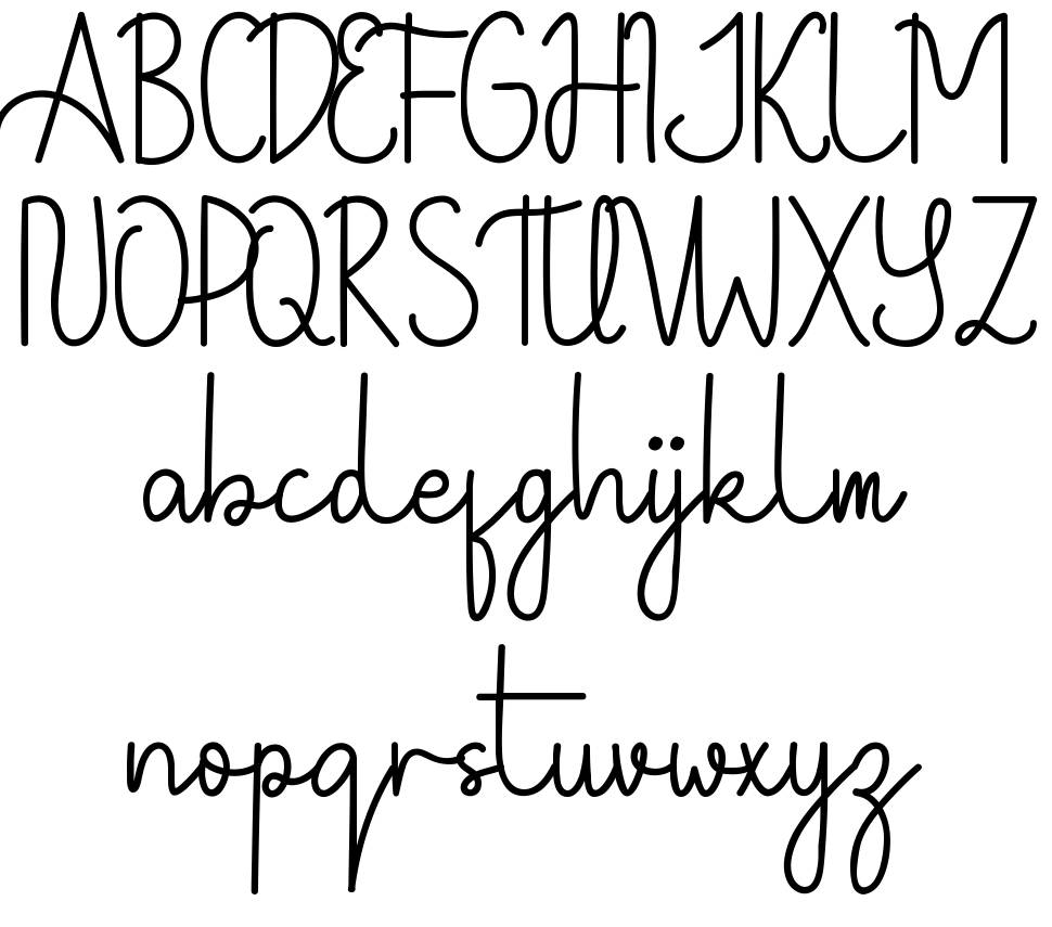 Whateva Day Script font by Edric Studio | FontRiver