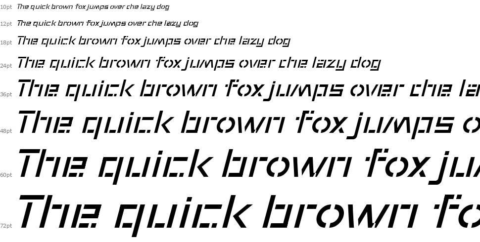 Wmxyo Italic czcionka Wodospad