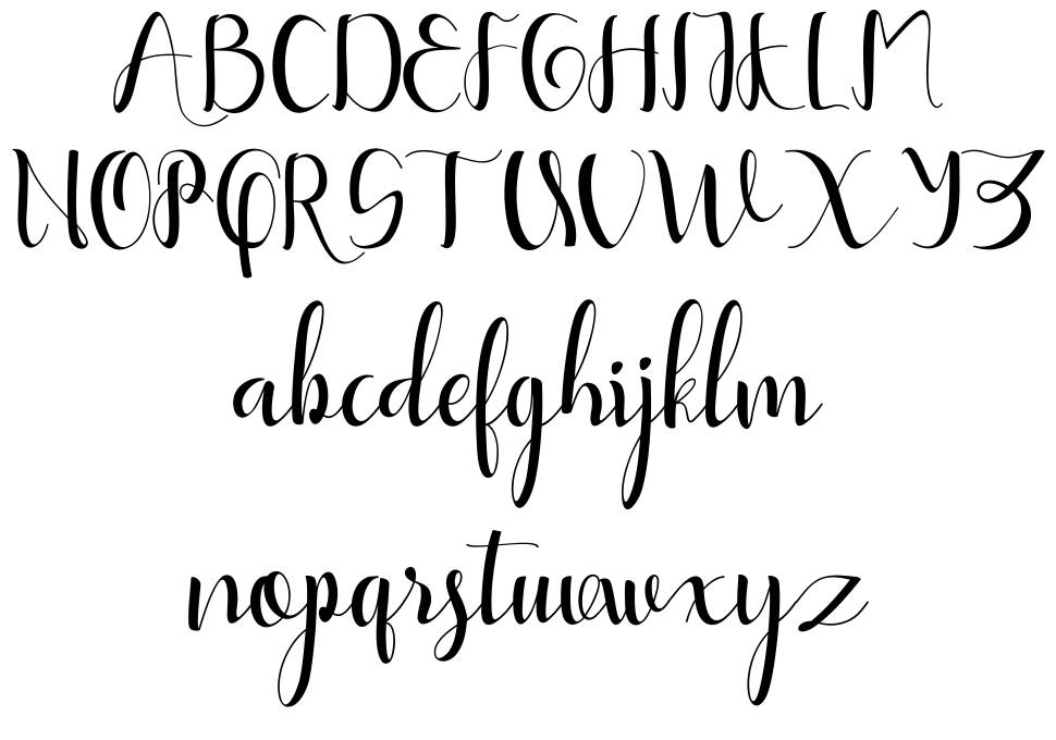 Yullisa Script font by Syahputra | FontRiver