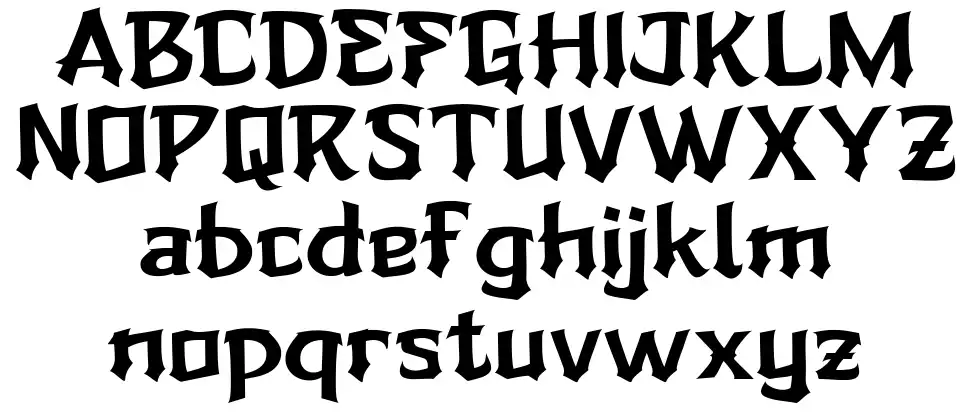 Zieruk Specimen Zierukfont specimens